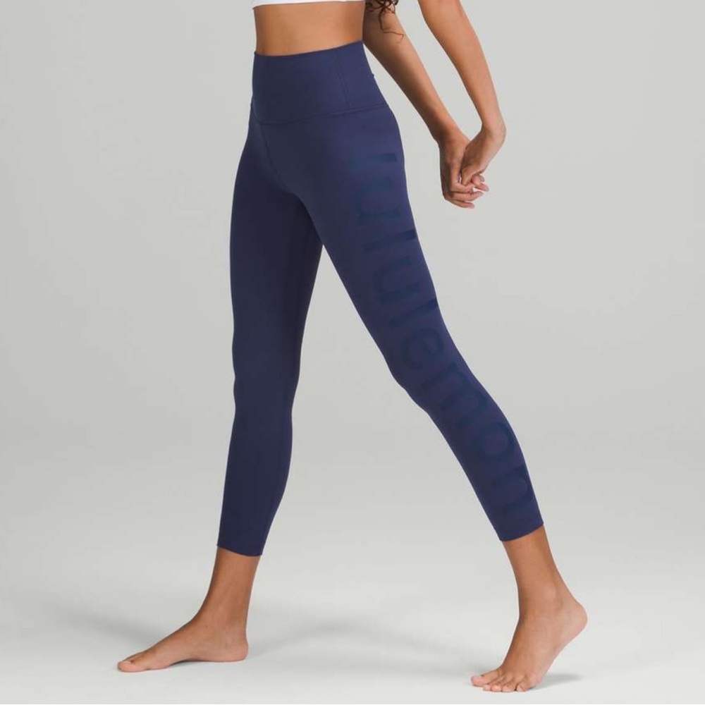 Lululemon Night Sea Graphic Align High Rise Leggings